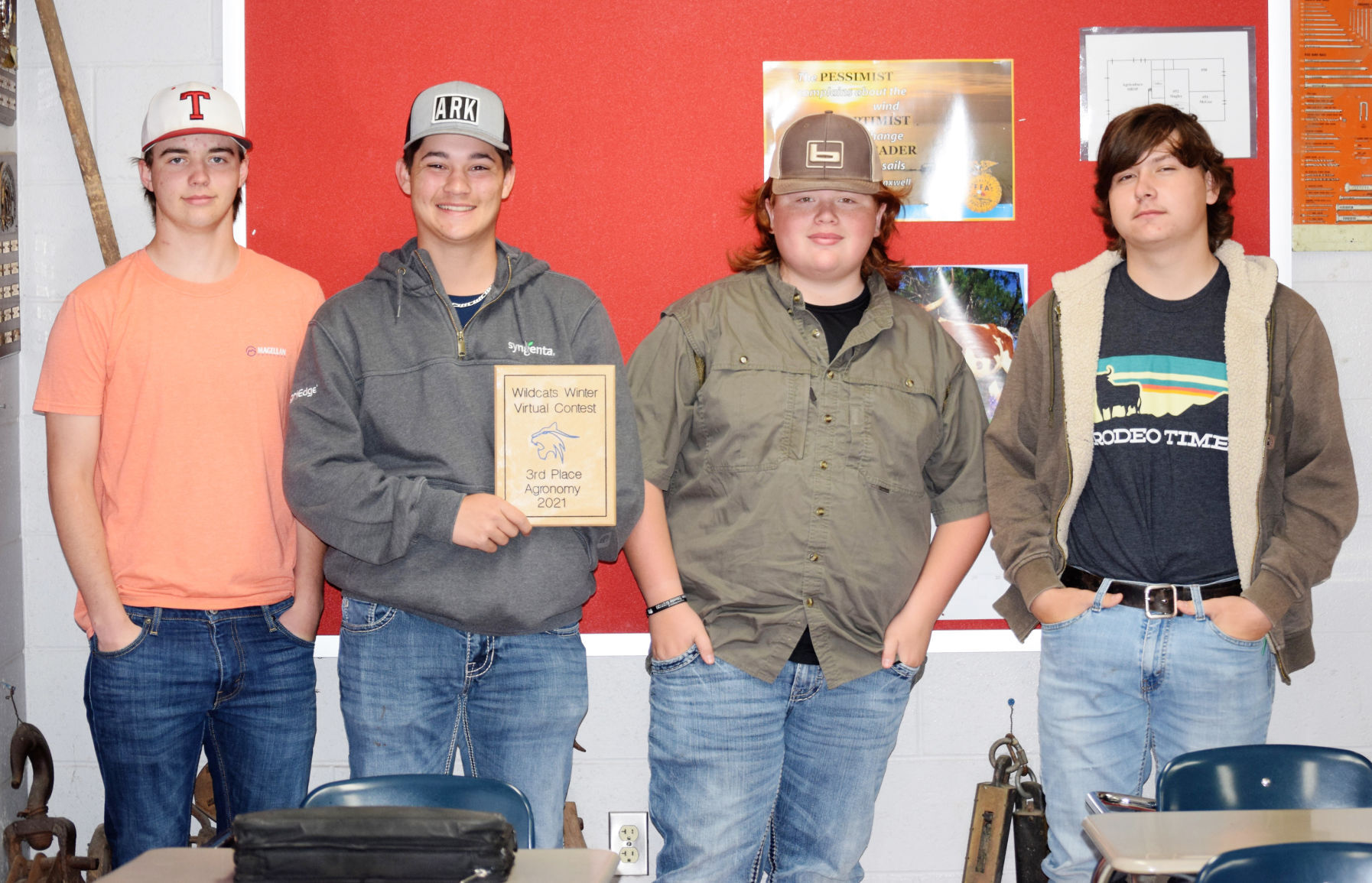 AGRONOMY TEAM PLACES IN WILDCAT INVITATIONAL